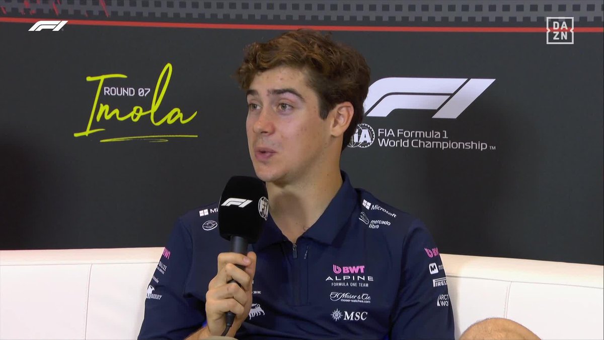 Emociones distintas. Las mismas ganas de siempre 🚀 Franco Colapinto cuenta a Tomás Slafer qué ha cambiado respecto a su debut en 2024 #BoxBox 🏁