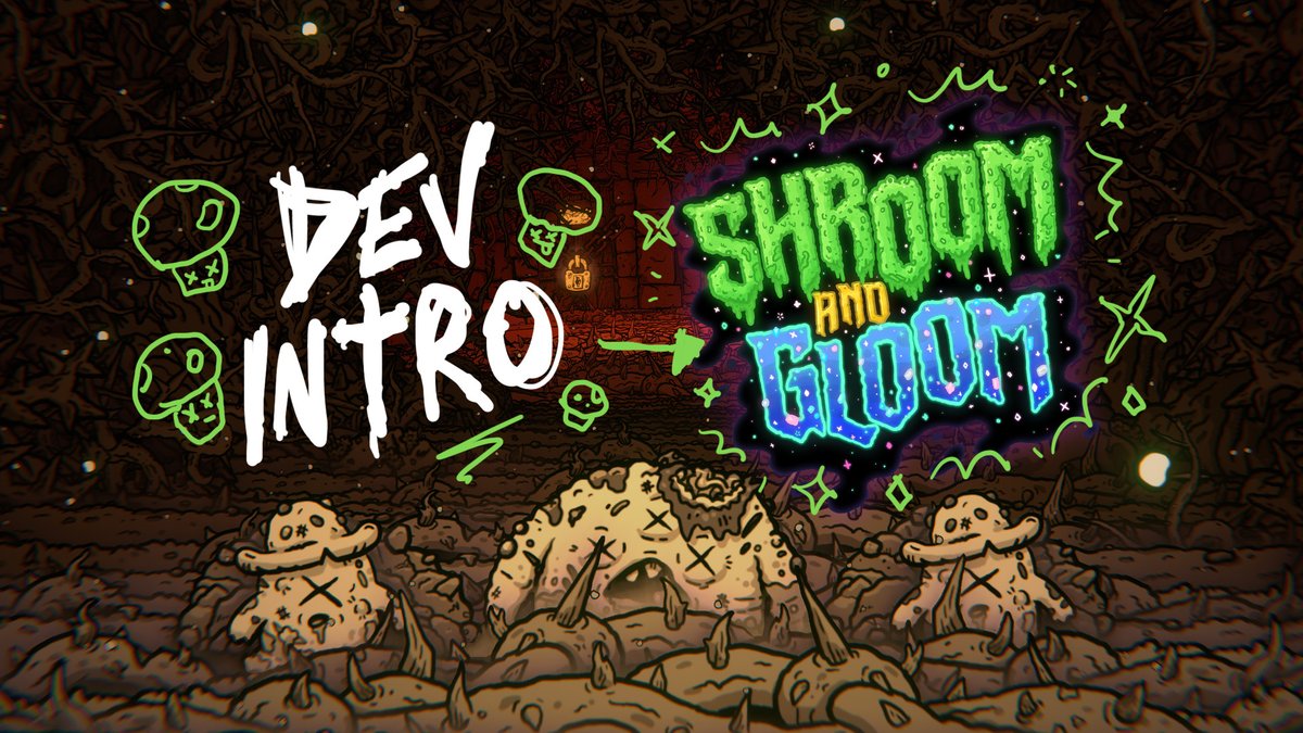Our mushroom caps are bursting with excitement over the announcement of first-person, double-deckbuilder Shroom and Gloom! Watch the new developer overview video that details how to survive this mysterious roguelike and then burrow on over to Steam and try the demo. 🍄🟫