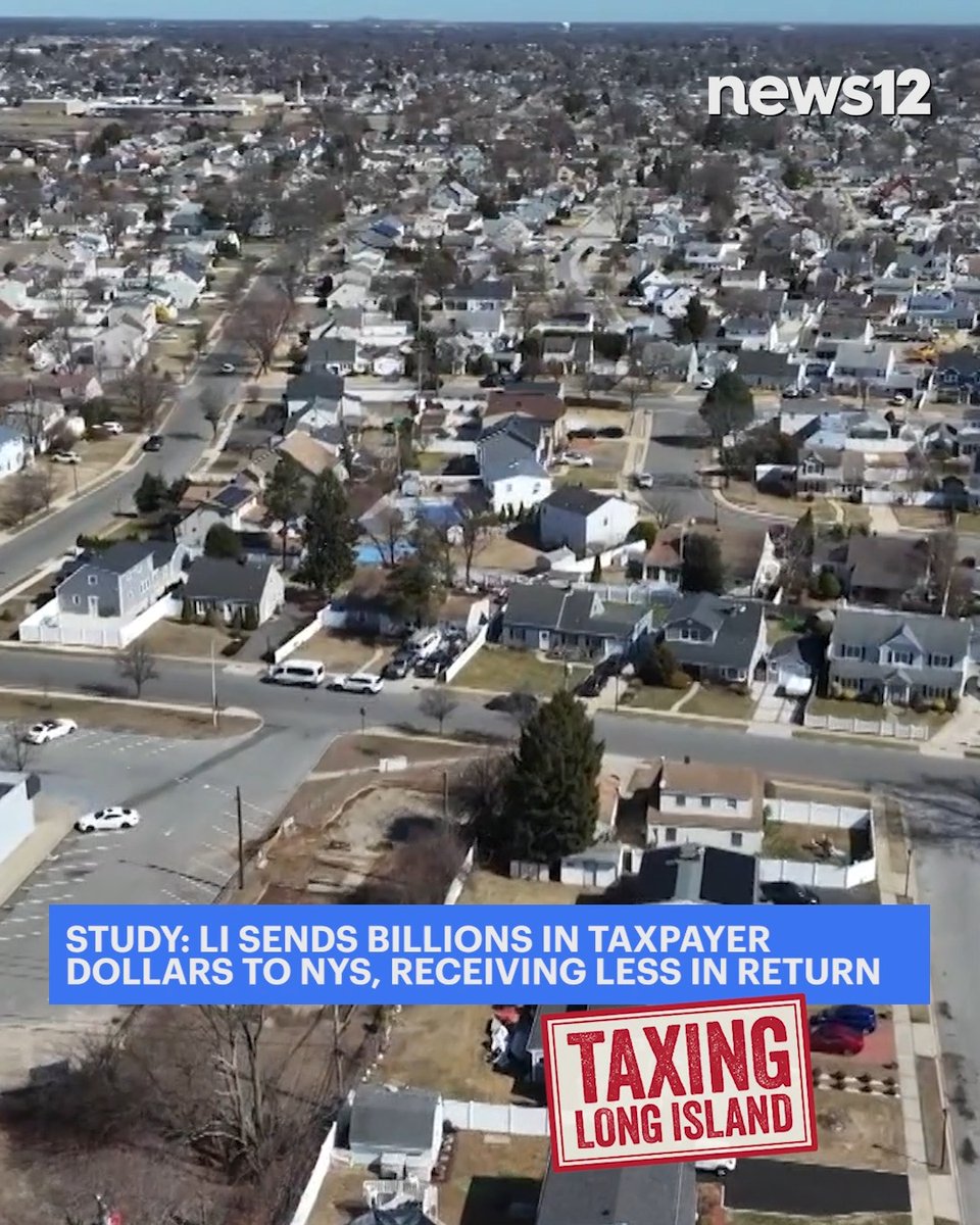TAXING LONG ISLAND: Study finds Long Island sends billions in taxpayer dollars to New York state, receiving less in return -