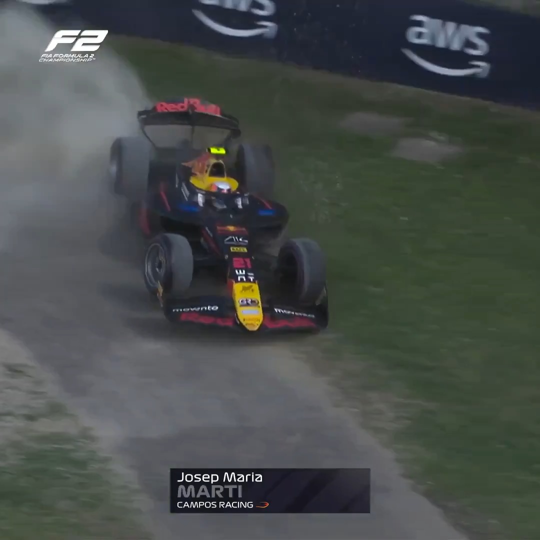 No room for errors 🫣 As PepeMartiS found out last year, Imola is an unforgiving circuit when you make a small mistake 😬 #F2 #ImolaGP