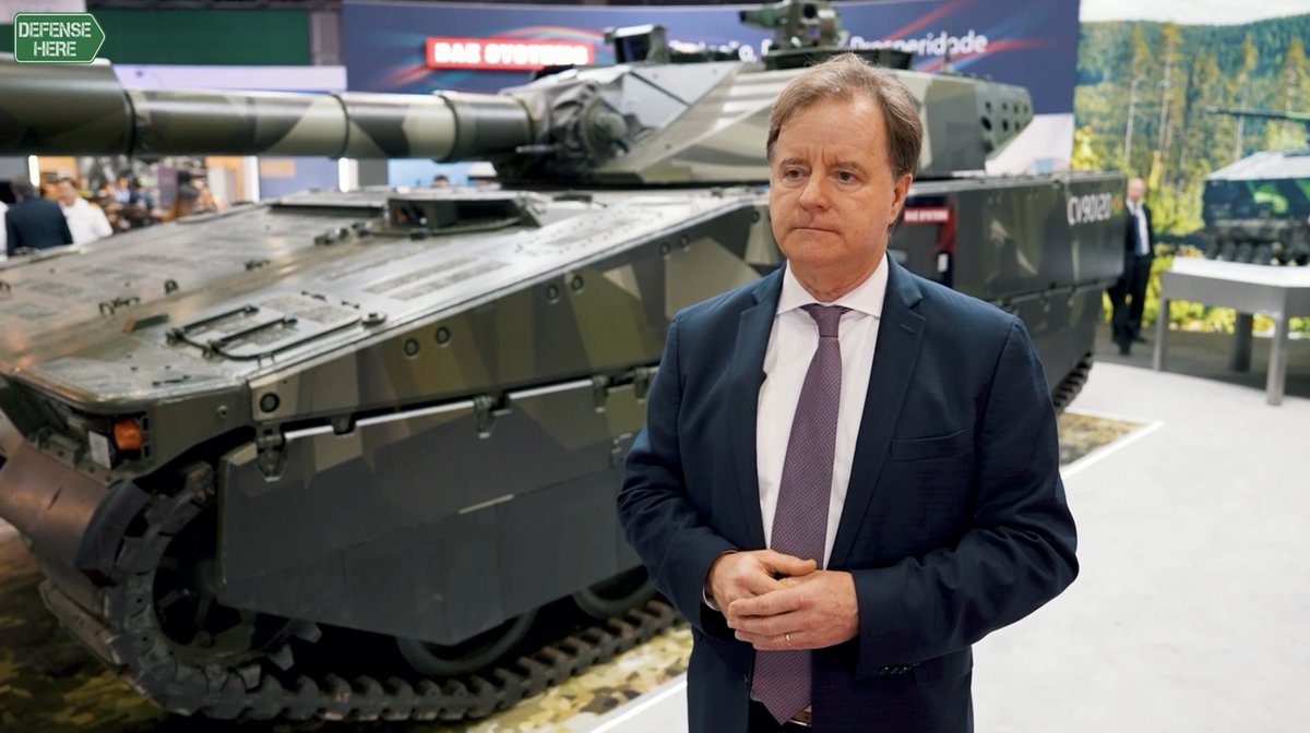 📌 BAE Systems, Inc.'s CV90120 offers main battle tank firepower with significantly reduced weight and high mobility. 📌In an interview with BAE Systems' Marc Collins shared insights on its flexibility and export record. 📎