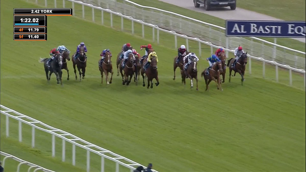 All goes according to plan this time around! Old Cock wins the Oakmere Homes Hambleton Handicap 🥇 #ITVRacing | York Racecourse | Callum Rodriguez | Edward Bethell Racing