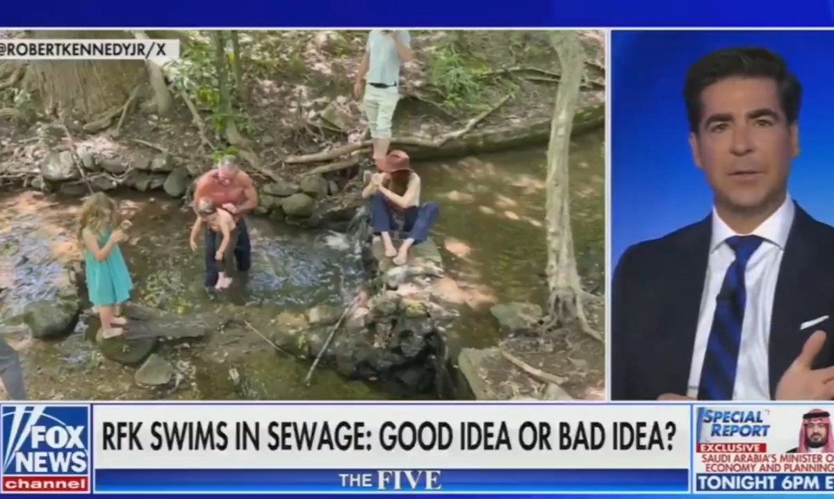 When they start saying "it's fine" for your kids to swim in poop, then you know they are probably in a CULT. Prove me wrong.