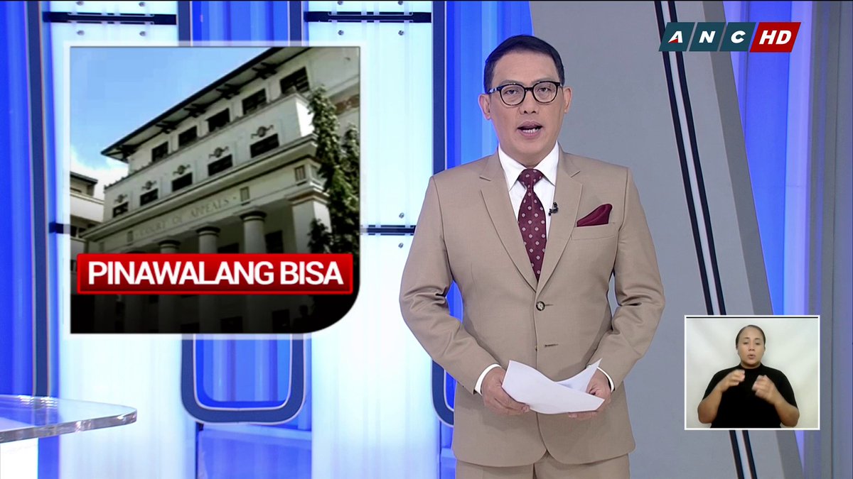 Pinawalang bisa ng Court of Appeals ang pag-absuwelto ng Muntinlupa RTC Branch 204 kay dating Senadora Leila de Lima sa kasong conspiracy to commit illegal drug trading.