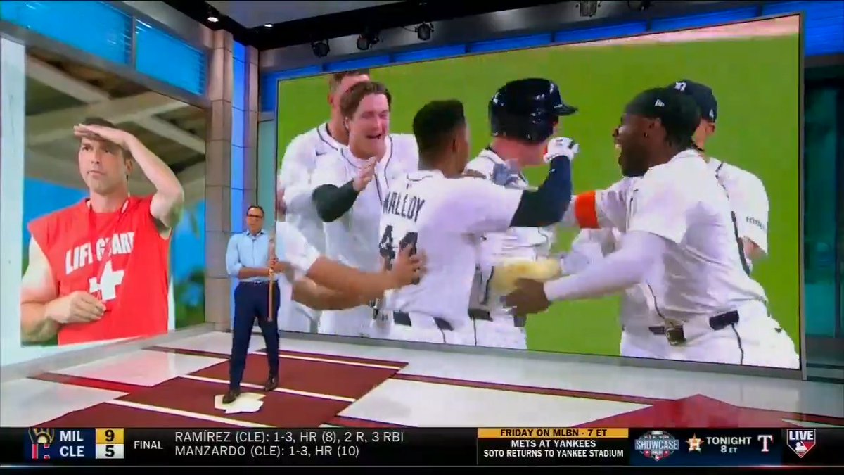 Breaking down the moments leading up to Justyn-Henry Malloy's walk-off against the Red Sox last night on #MLBCentral ⬇️ Mark DeRosa | #RepDetroit