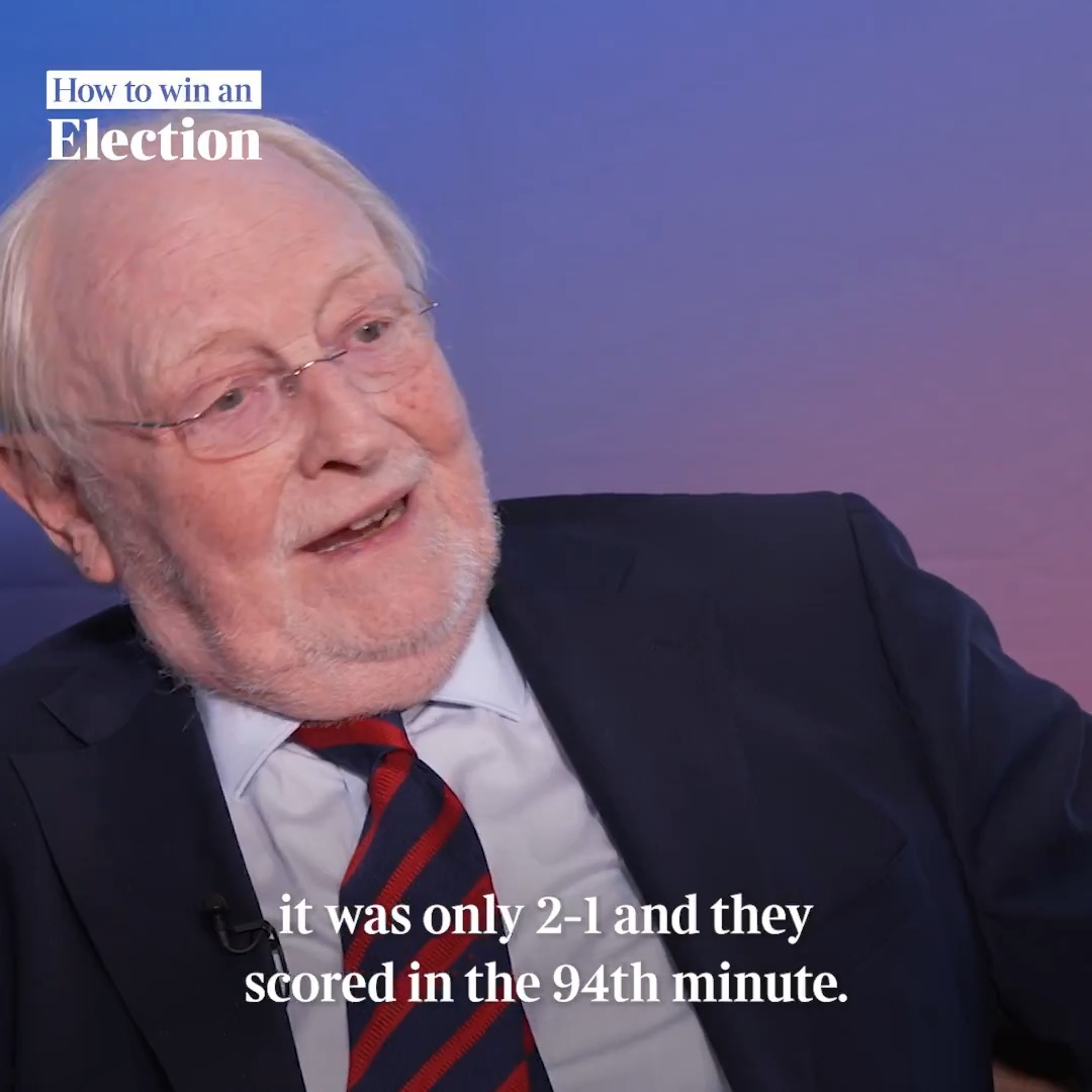 “That's it, I've just wasted the best years of my bloody life.” Former Labour leader Neil Kinnock reveals why he avoids reflecting on losing the 1992 election "like the plague". 🗳️ How To Win An Election 🎧 @HugoRifkind | Daniel Finkelstein | @PollyMackenzie