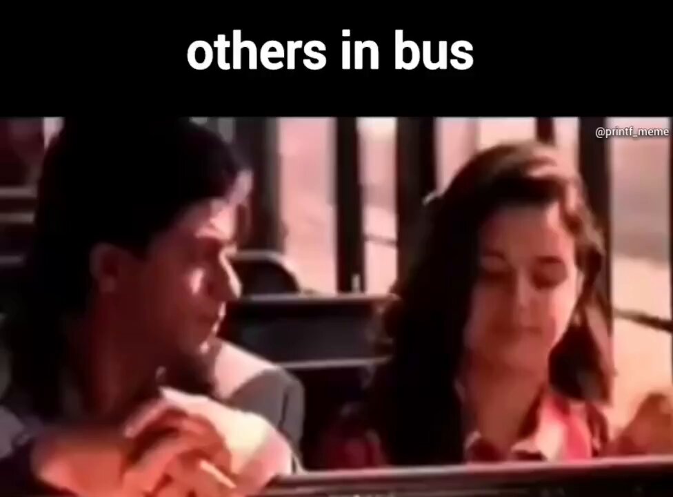single me in Bus journey 😿