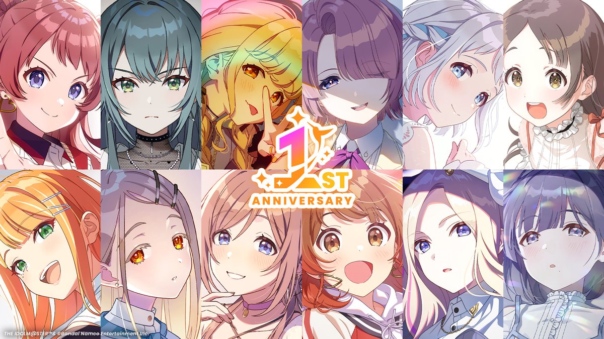 ✧┈┈┈┈┈┈┈┈┈┈┈┈✧ 学園アイドルマスター 1周年記念PV🎊公開！ ✧┈┈┈┈┈┈┈┈┈┈┈┈✧ 本日は沢山の情報を発信いたしますので、ぜひ皆様も #祝学マス1周年 をつけて盛り上がってくださいね♪ ▼YouTube #学マス