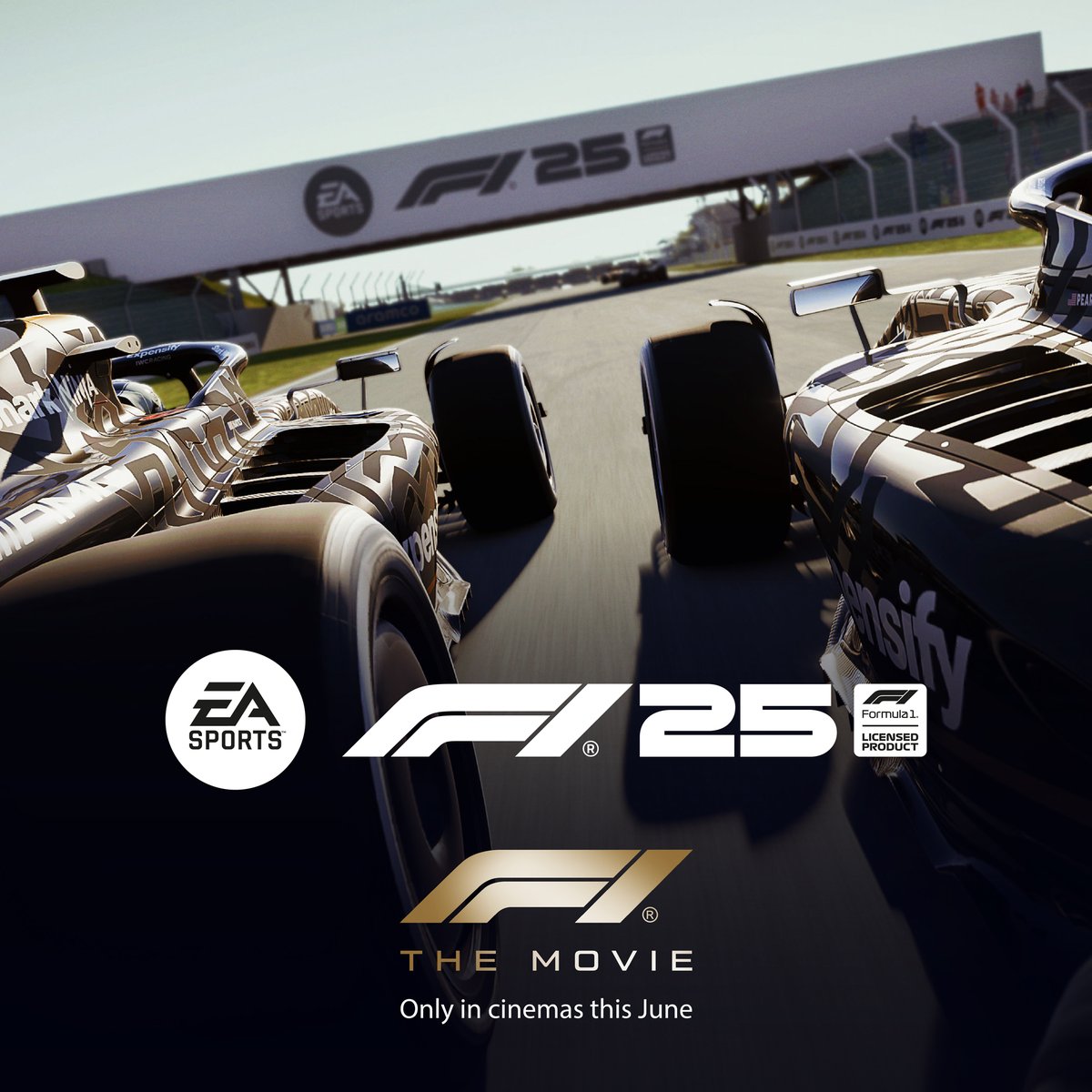 Sonny &amp; Joshua tearin’ it up out there 🚀 Drive as APXGP with #F125 Iconic Edition, out May 27 🎮 #F1TheMovie: Only in theaters this June 🎬