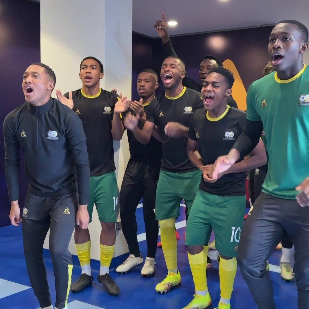 Walk in quiet, play loud. ❌ Walk in loud, play louder. ✅🇿🇦 #TotalEnergiesAFCONU20 | #RSANGA