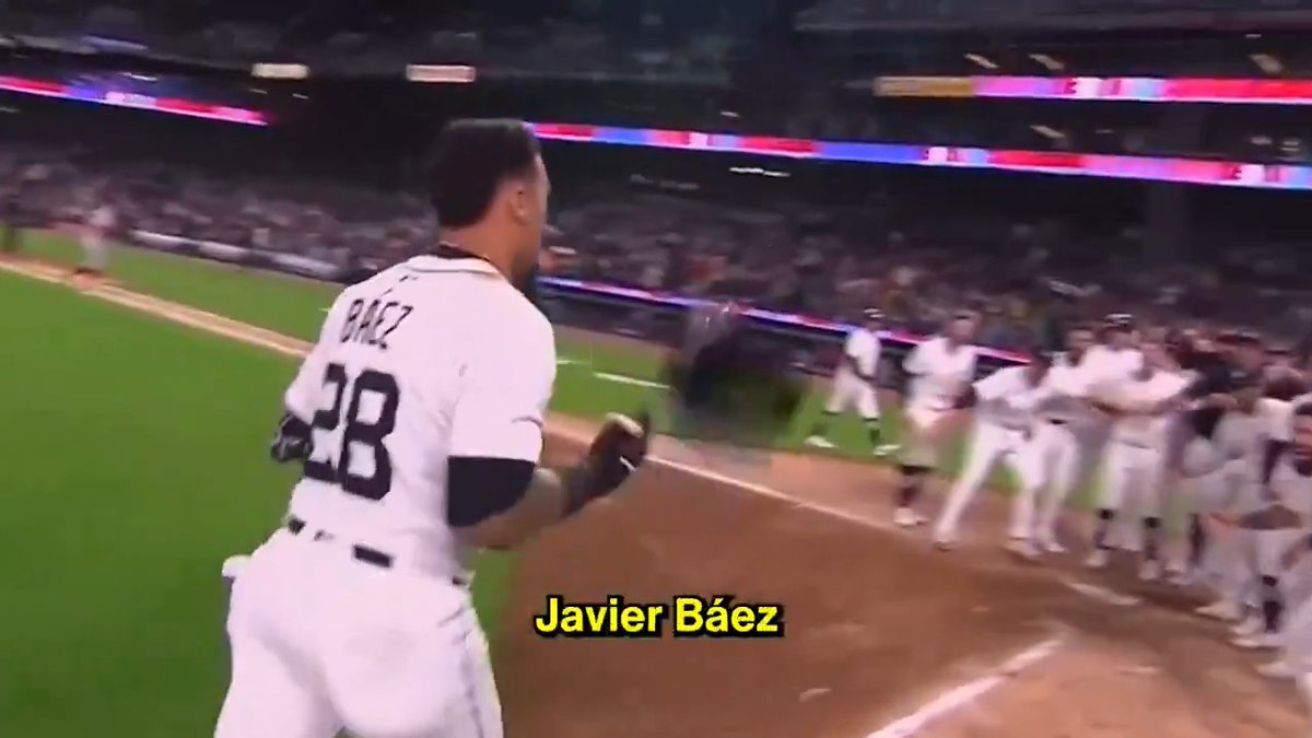 Javy Baez is the best story in baseball this year 🎩