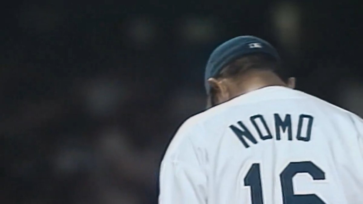 Hideo Nomo fanned 17 Marlins in this complete game masterpiece in April of 1996! #AAPIHeritageMonth
