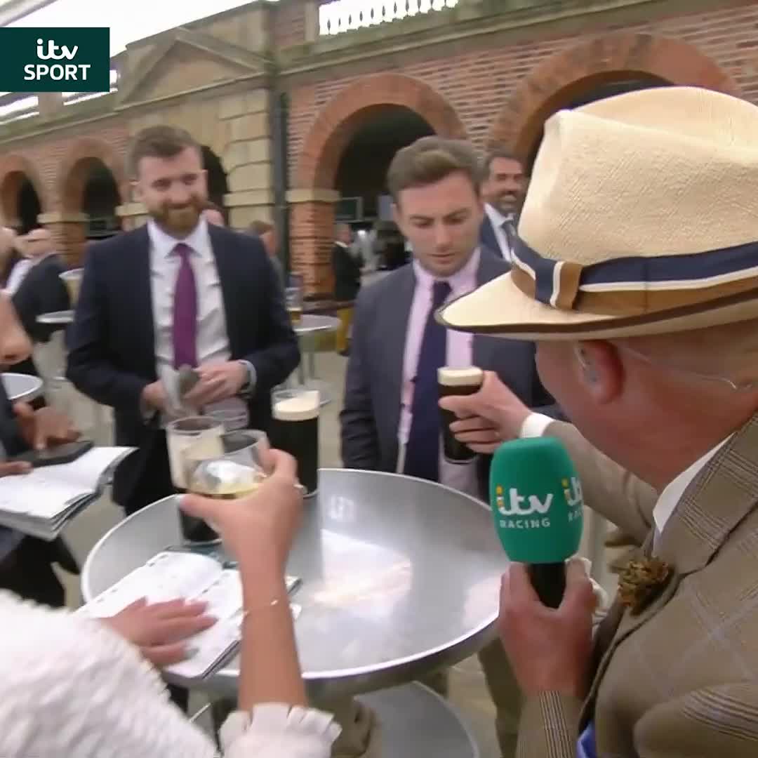 Gimme that! 🍺 #ITVRacing | Luke harvey