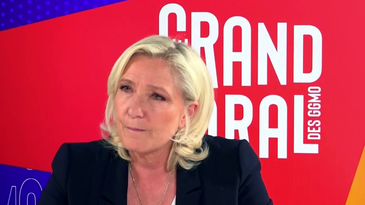 "La montée de l'antisémitisme est vraiment une source de très grande inquiétude et sa banalisation est encore plus inquiétante" Marine Le Pen (Marine Le Pen)