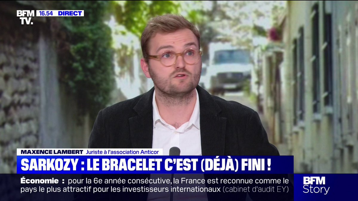 En effet, la libération conditionnelle de Nicolas Sarkozy est un traitement de faveur, tout comme le fait qu’il ait été placé sous bracelet et pas incarcéré.