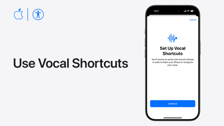 If you have moderate to severe atypical speech, you can use Vocal Shortcuts in iOS 18 to perform an action on your iPhone by speaking a command of your choosing. Here’s how it works. #AppleAccessibility #GAAD Learn more: