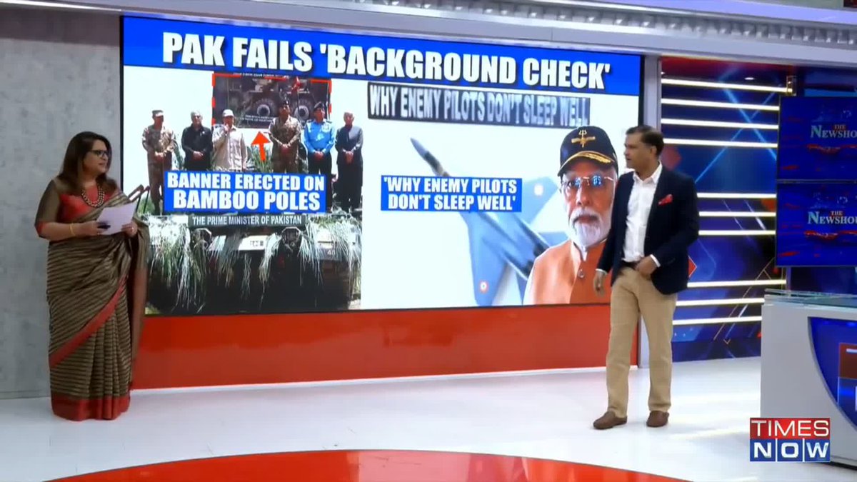 Pakistan’s PR today was a bit like Sanjay Jha - answering questions nobody asked. Did we say we hit a tank? Did we say we hit an army base? No! So why show us a tank? Modi to a base they claimed they hit with equipment they claimed to have downed My take