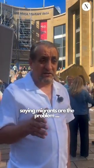 'My daughters, they work for the NHS. Most of the time they do night shifts.' Mohammad Asif, a former Afghan refugee living in Scotland, hits back at Keir Starmer's demonisation of migrants and Enoch-Powell-style comments.