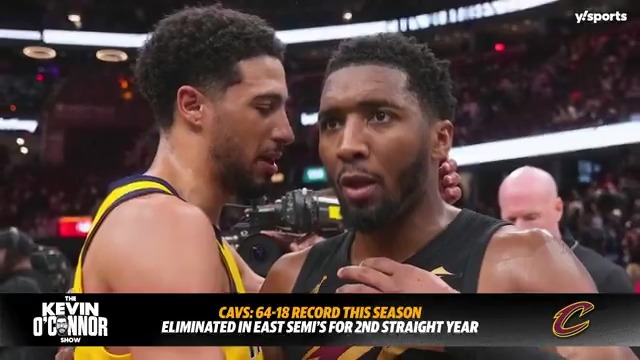 “What a disappointing end to a really, really good season.” 🤕 Kevin O'Connor and Rafael Barlowe discuss where the Cavs go from here after getting knocked out of the playoffs. (via The Kevin O’Connor Show)