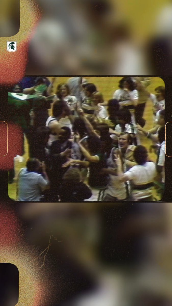 Spartan Playback ⏮️ Magic Johnson and the 1979 Spartans clinch Michigan State Men's Basketball's first national championship 🏆 #TBT