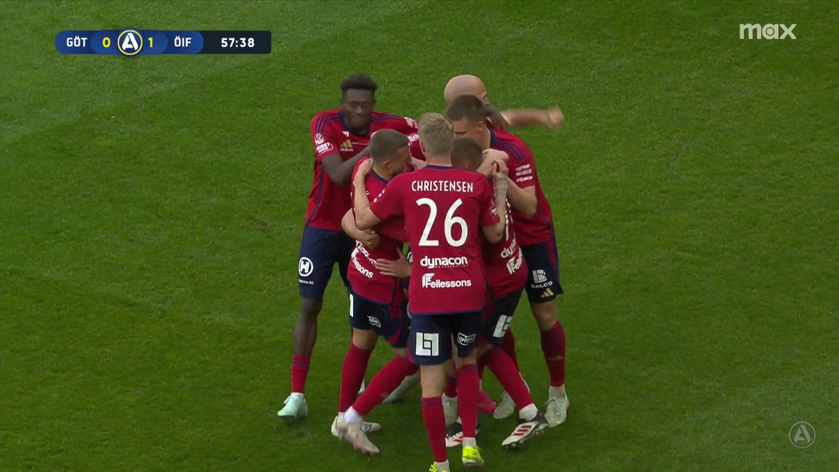 Östers IF tar ledningen borta mot IFK Göteborg! 📲 Se Allsvenskan på Max