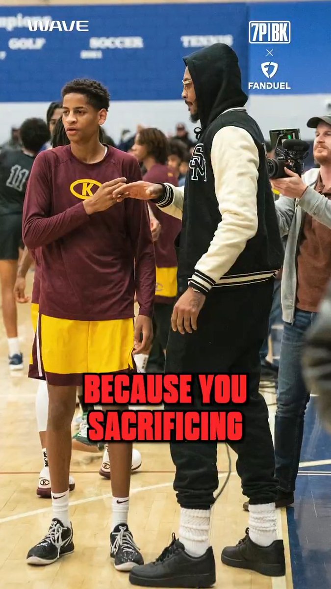 Melo reflects on retiring early to focus on Kiyan developing his game 🫡 "That 20th year ... I got a chance to spend my 'farewell tour' with him."