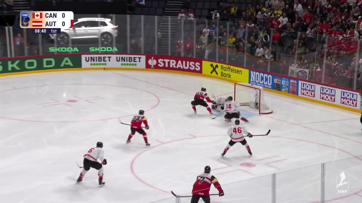 Vinzenz Rohrer's speed is crazy!😱🇦🇹 #MensWorlds #IIHF
