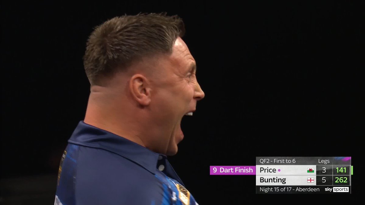 GEZZY PRICE HITS A NINE-DARTER! 🚨