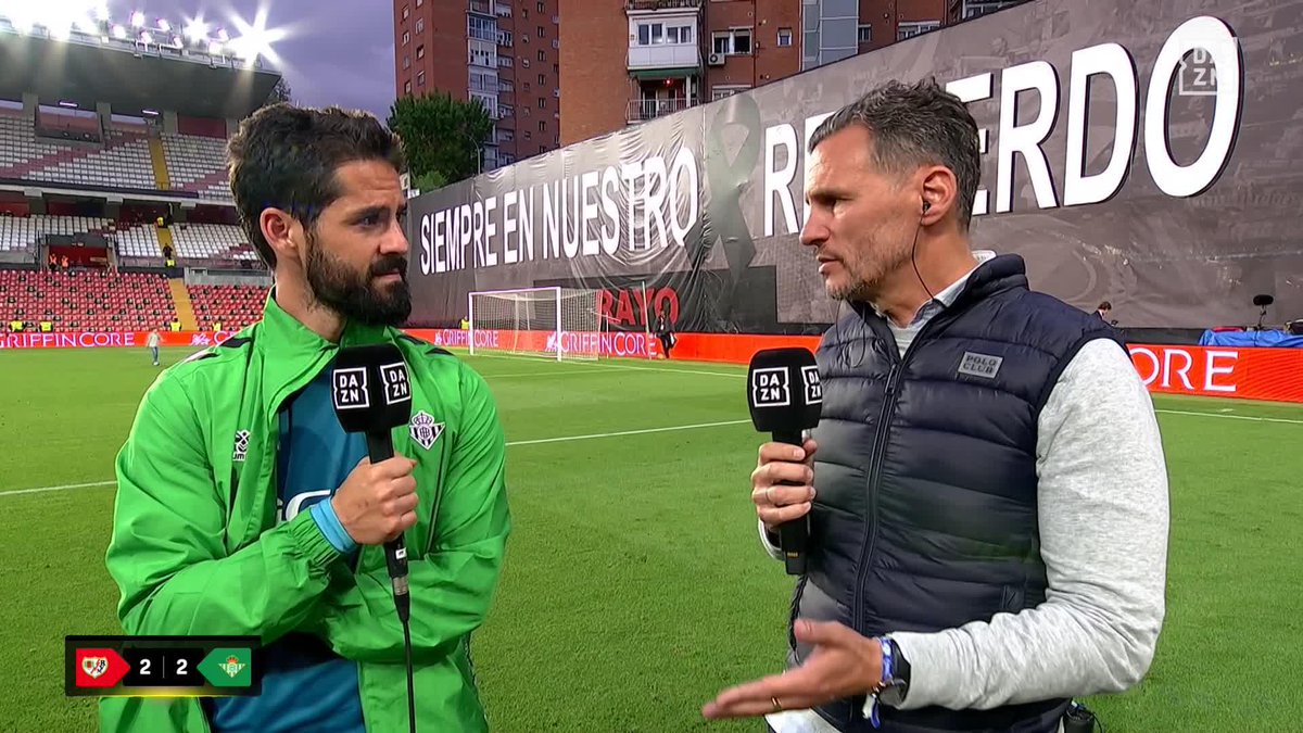 🗣️ "Este escudo nos obliga a pelear hasta el final" Isco Alarcón se niega a hablar de imposibles con el Real Betis Balompié 🌴💚 💚🤍 #LALIGAenDAZN ⚽