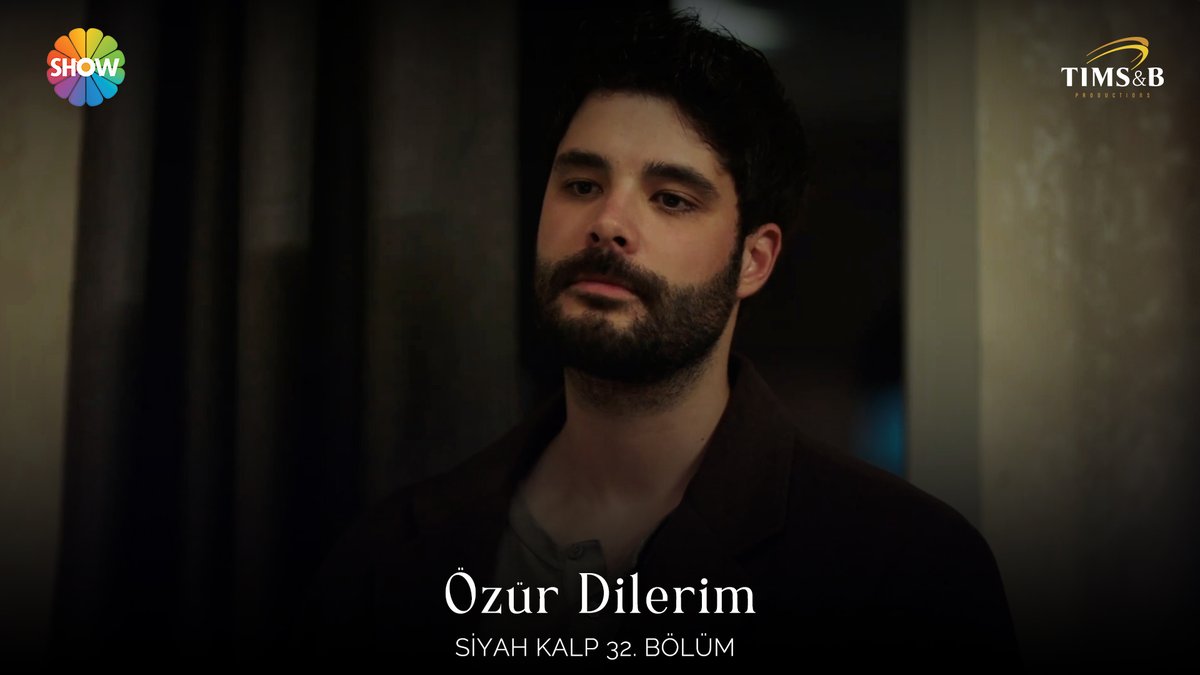 Esat yaptıkları için herkesten özür diledi. #SiyahKalp @showtv TIMS&B Productions