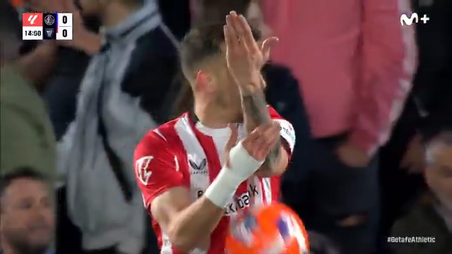 El Athletic reclamó penalti por esta acción. #LaCasaDelFútbol #LALIGAEASPORTS
