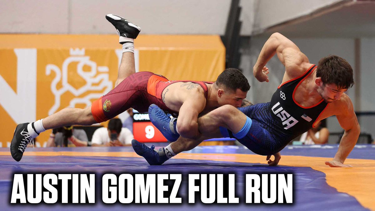 Austin Gomez Wins Gold At The 2025 Pan-Am Wrestling Championships | 70kg FULL RUN