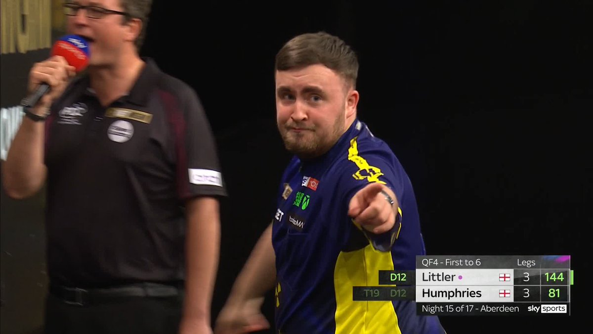 "This is an ABSOLUTE JOKE!" 🤯 Luke Humphries and Luke Littler trading 180s for fun! 🤩