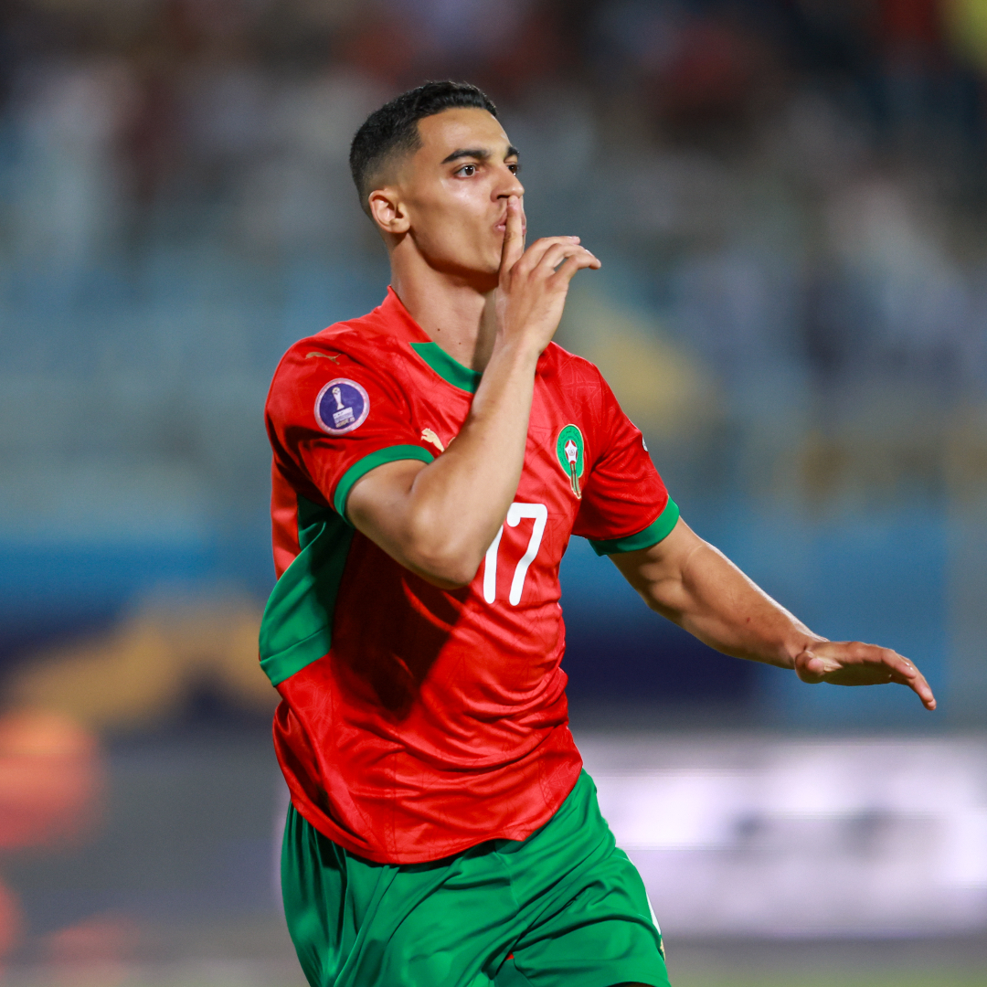 When Jones El Abdellaoui decided to do it himself! 🤩🇲🇦 #TotalEnergiesAFCONU20