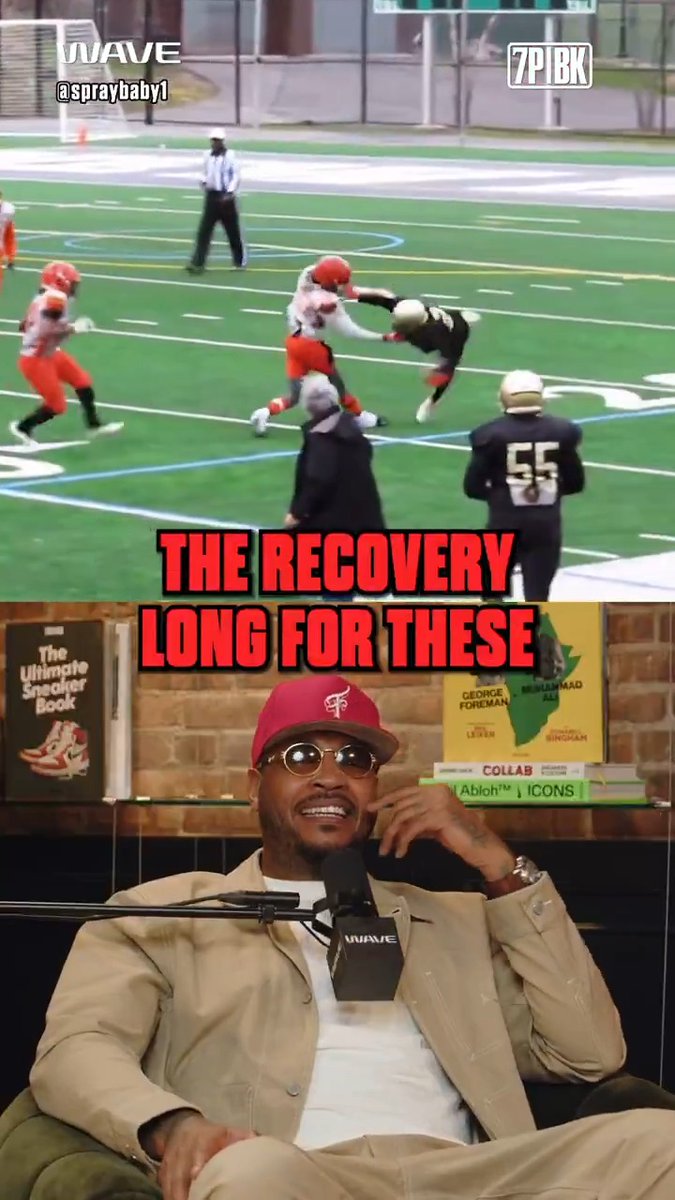 Viral 37U football highlights had the crew in shock 🤣 Melo: "These old n***** still active, man." Karlous: "Contact football with they work insurance ... talk about love for the game."