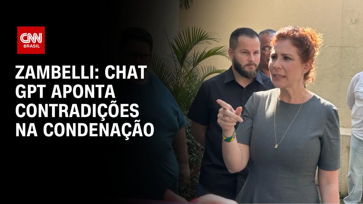 Zambelli: ChatGPT aponta contradições na condenação; assista #CNNBrasil360