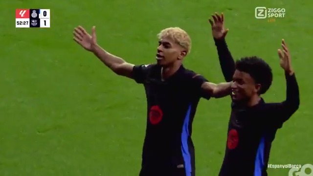 LAMINE YAMAL, NIET NORMAAL! 😍 #ZiggoSport #LaLiga #EspanyolBarça