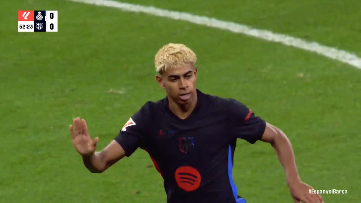 🤯 LAMINE YAMAL, THAT IS SENSATIONAL! The 17-year-old with an absolute WORLDIE to put Barcelona a step closer to winning the La Liga title 🌟 #ITVFootball | #LaLiga | #EspanyolBarca