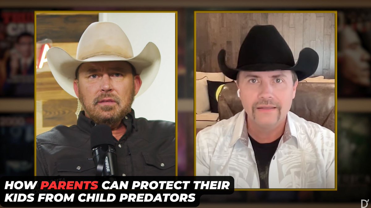Country music star John Rich🇺🇸 discusses the practical steps parents can take to protect kids from child predators. Chad Prather