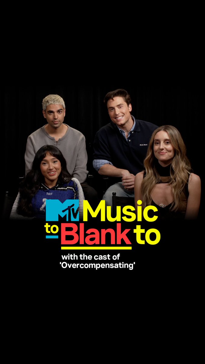 Nothing beats the feeling of knowing I can fangirl over Charli xcx, HAIM, and Lorde with the cast of my new favorite show, #Overcompensating 🤭