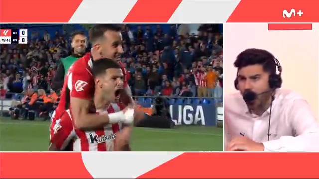 ⚽️ El tanto de Guruzeta para abrir la victoria del Athletic. #LaCasaDelFútbol #LALIGAEASPORTS