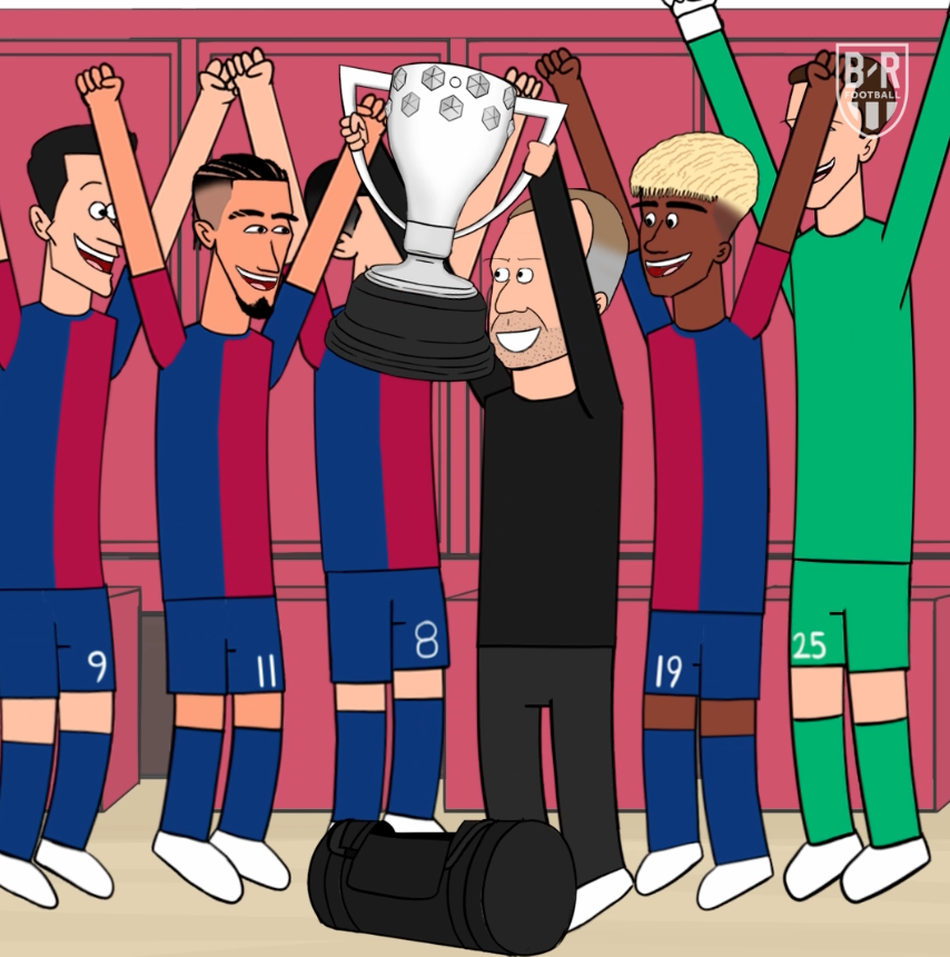 Hansi Flick has worked magic at Barça ✨