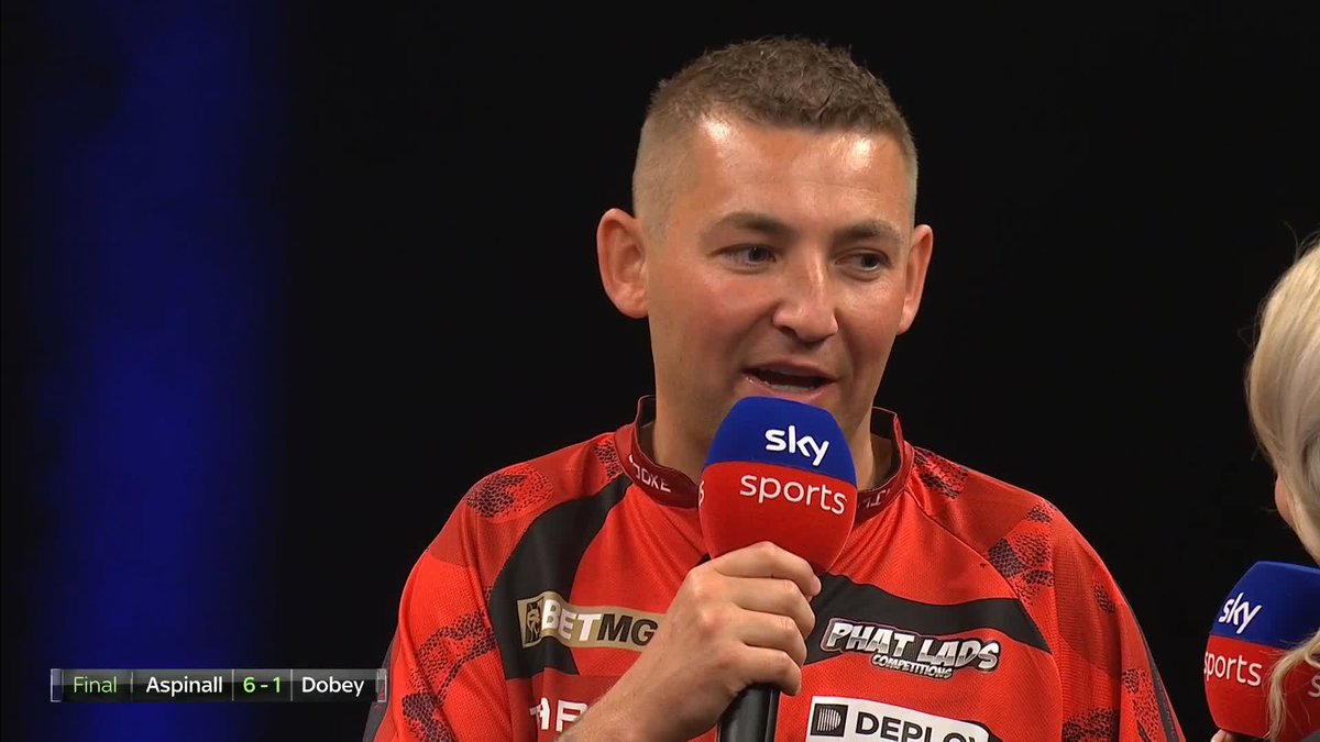 'The pressure's on Michael!' 👀 Nathan Aspinall reacts to a huge nightly win in the Granite City 🗣️