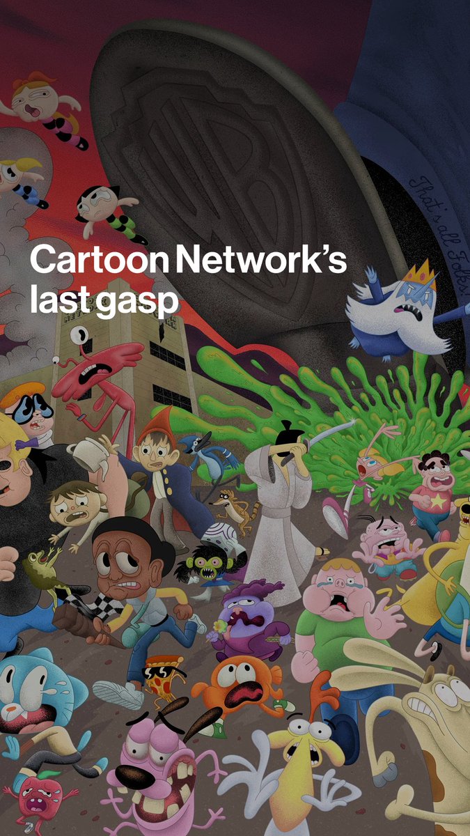 Cartoon Network is facing an uncertain future as it struggles to make the transition from cable TV to the streaming age. Felix Gillette explores whether this is the offbeat animation brand's last gasp
