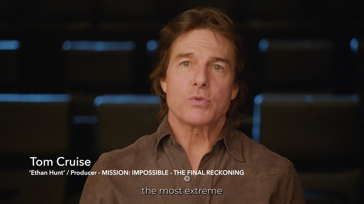 Every frame designed to thrill you. Every sound meant to shake you. Everything has led to this full experience. See #MissionImpossible – The Final Reckoning at #DolbyCinema with #DolbyVision and #DolbyAtmos May 23.