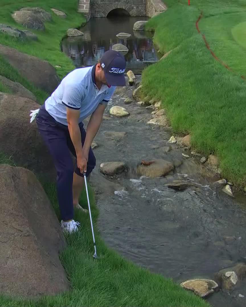 This JT recovery shot was absolutely impossible.