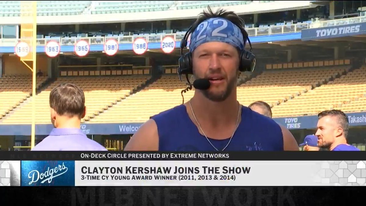 Clayton Kershaw is "feeling great and ready to go" ahead of his season debut for the Los Angeles Dodgers on Saturday! The 3x Cy Young winner joined #MLBTonight to detail the journey back to full health, his expectations moving forward and much more.