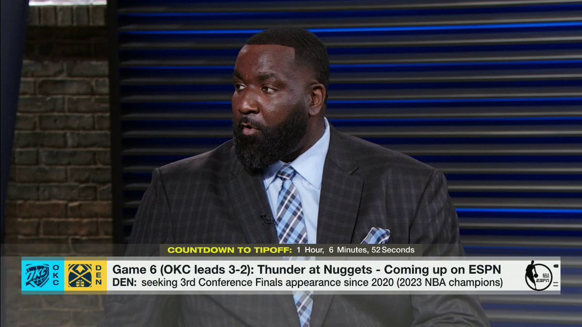 "The Thunder is deeper than the Pacific Ocean." Kendrick Perkins believes OKC has no shortage of star power 🤩