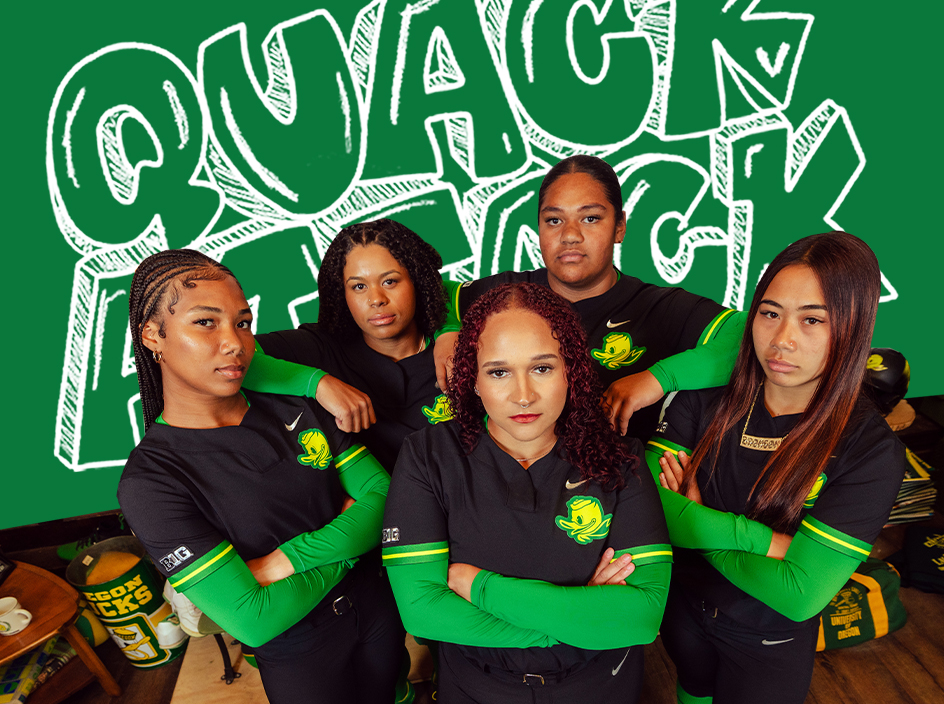 The quack is back. Oregon Softball x #GoDucks