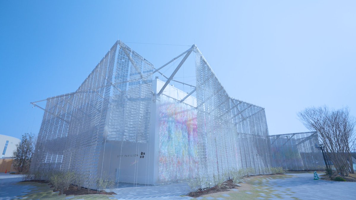 📍#NTTPavilion 会場東ゲートを入ってすぐ！ パビリオンで体感できるのは― 時空を超えた #Perfume の 圧巻パフォーマンス👠👠👠 まるでその場にいるかのような 臨場感と感動をお楽しみください💫 NTT広報室 Perfume_Staff #EXPO2025 #きたぞ万博